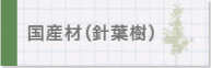 国産材（針葉樹）