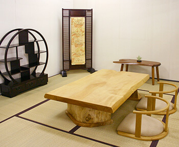 天然木 家具 和室の家具
