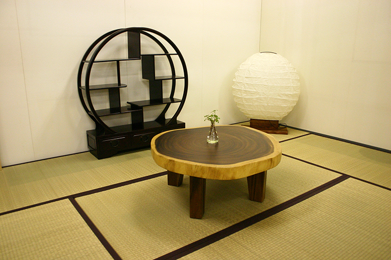 和室の天然木家具・一枚板テーブル | 天然木ギャラリー（シーン別 天然 