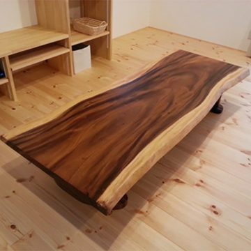 モンキーポッド 一枚板テーブル