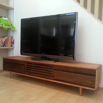 天然木　テレビボード