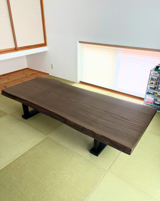 一枚板テーブル　神代杉2000