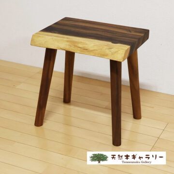 一枚板スツール　モンキーポッド