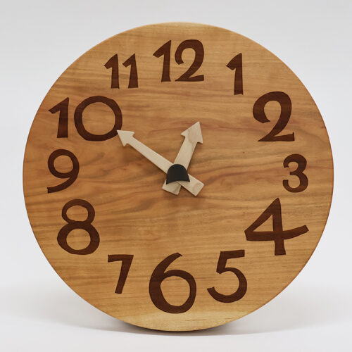 木の時計『DECCA（デッカ）』 桜（さくら）　クォーツ　clock-d-18-sakura