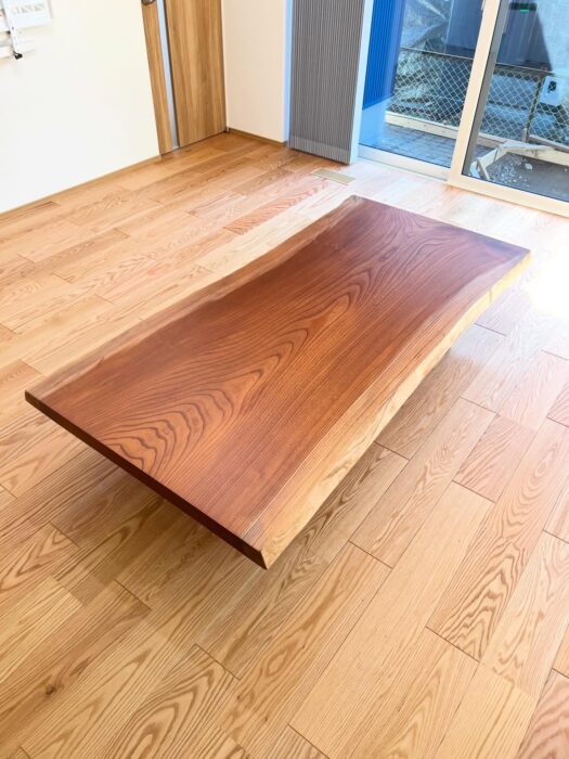 一枚板テーブル　欅1800