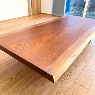一枚板テーブル　欅1800